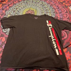 Black Champion Tee